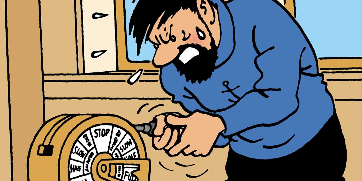 Haddock, une colère en stock 